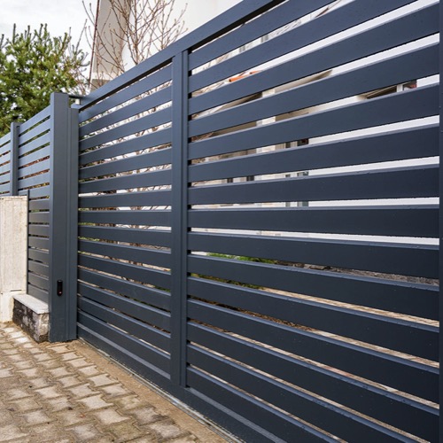 Gard aluminiu - RAL 7016