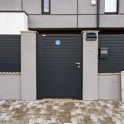 Gard aluminiu - RAL 7016