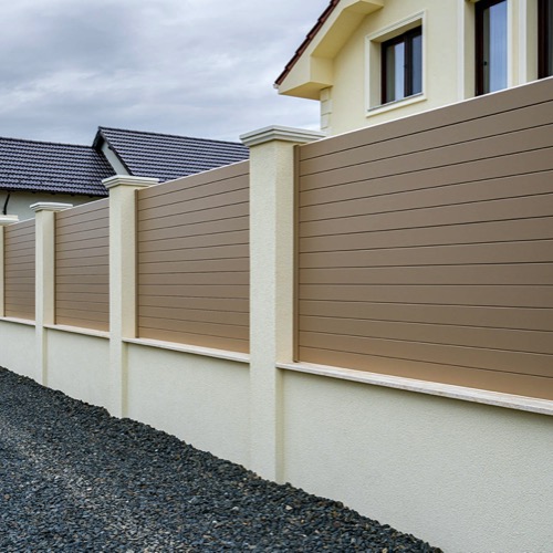 Gard aluminiu - RAL 1019