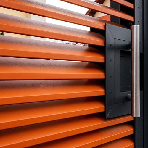Gard aluminiu - RAL 7016/8023