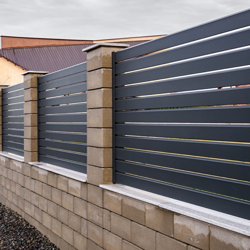 Gard aluminiu - RAL 7016