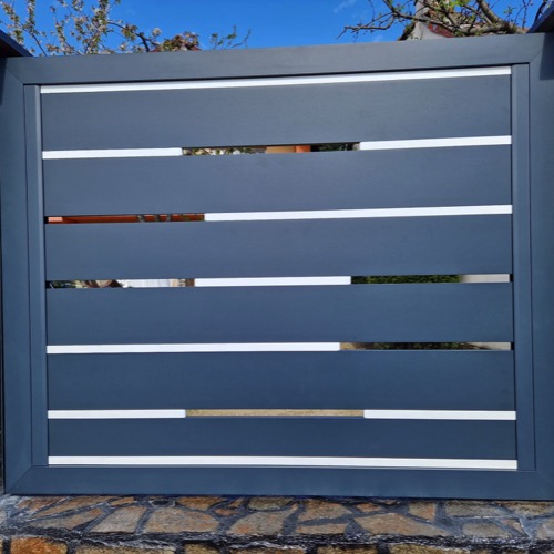 Gard aluminiu - RAL 7016/9006