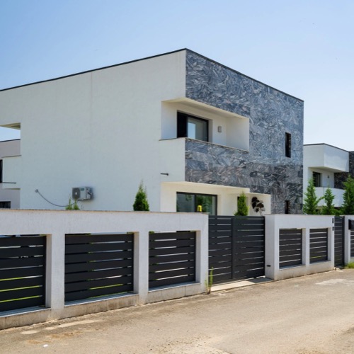 Gard aluminiu - RAL 7016