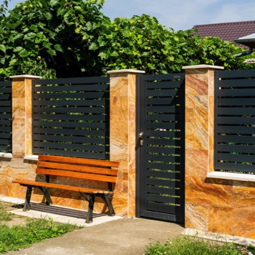 Gard aluminiu - RAL 7016