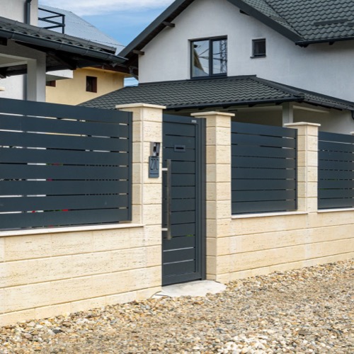 Gard aluminiu - RAL 7016