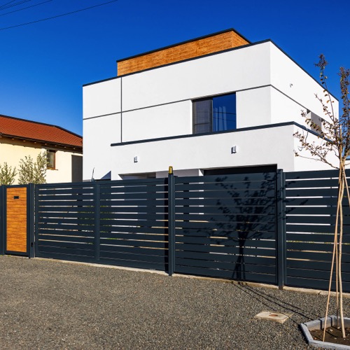 Gard aluminiu - RAL 7016