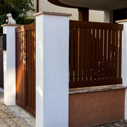 Gard aluminiu - RAL 8011