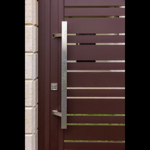 Gard aluminiu - RAL 8017