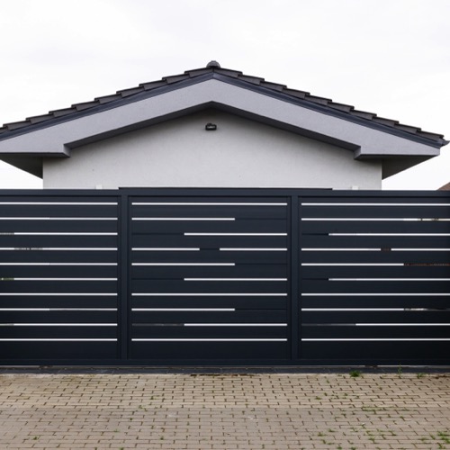 Gard aluminiu - RAL 7016/9016