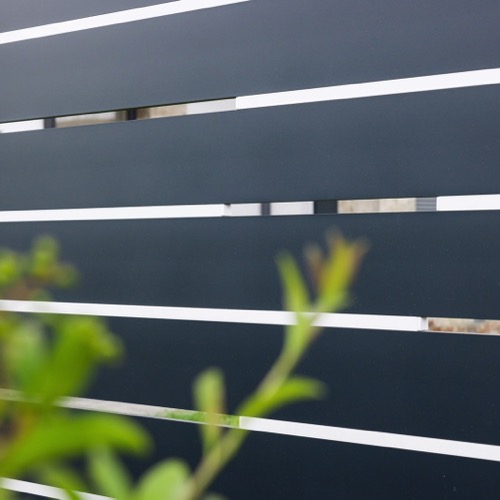 Gard aluminiu - RAL 7016/9016