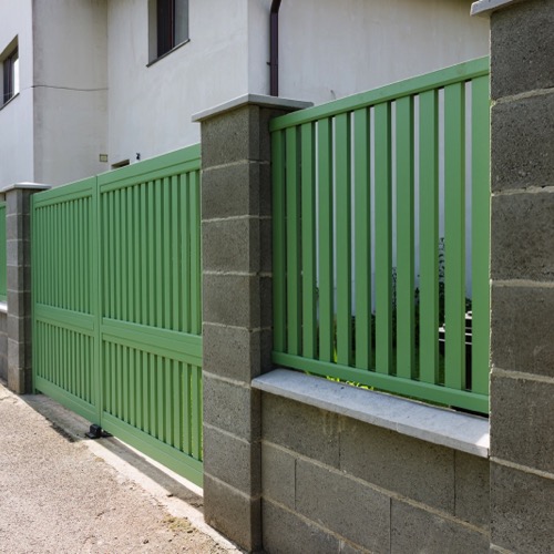 Gard aluminiu - RAL 6021