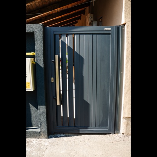 Gard aluminiu - RAL 7016